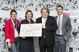 YouGov-Mitglieder spenden 45.000 Euro an Deutsche Welthungerhilfe e.V.